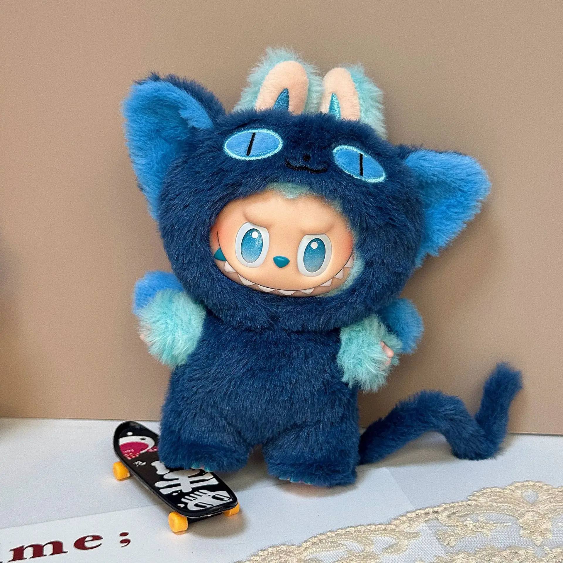 For 15/17cm Labubu Doll Lovely Animal costume Plush Clothing Set Labubu V1 V2 V3 Dolls Clothes Diy Decoration Toys Accessories - Image 2